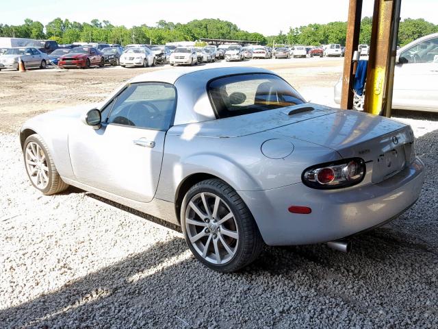 JM1NC26FX70123870 - 2007 MAZDA MX-5 MIATA SILVER photo 3