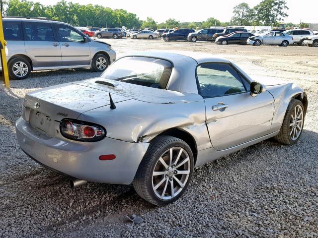 JM1NC26FX70123870 - 2007 MAZDA MX-5 MIATA SILVER photo 4