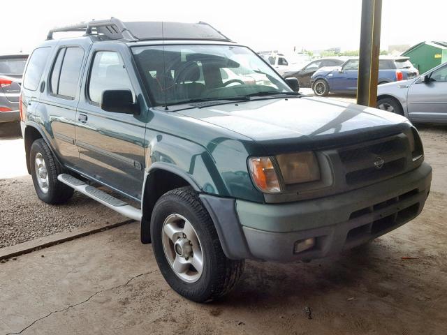 5N1ED28Y61C505746 - 2001 NISSAN XTERRA XE GREEN photo 1