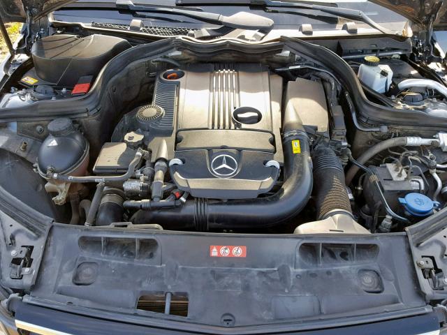 WDDGF4HB1EA964690 - 2014 MERCEDES-BENZ C 250 GRAY photo 7