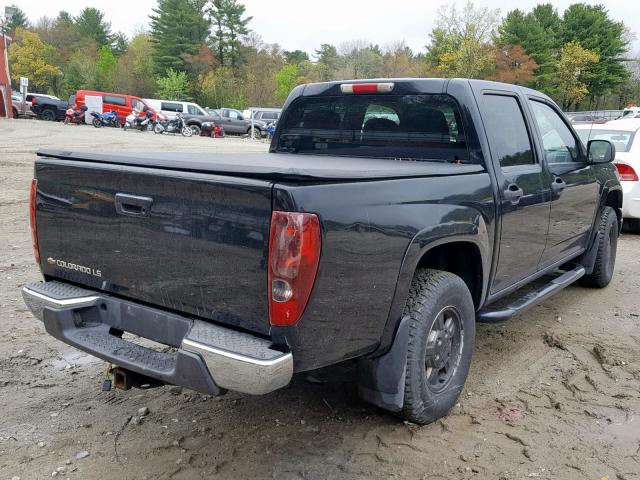 1GCDT136258210686 - 2005 CHEVROLET COLORADO BLACK photo 4