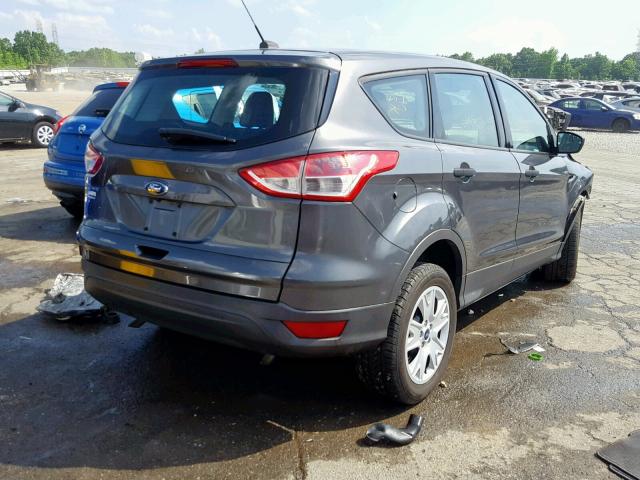 1FMCU0F77FUA03688 - 2015 FORD ESCAPE S GRAY photo 4