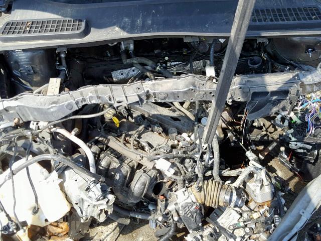 1FMCU0F77FUA03688 - 2015 FORD ESCAPE S GRAY photo 7