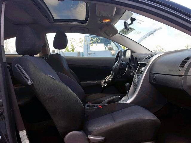 JTKDE167290281303 - 2009 TOYOTA SCION TC შავი ფოტო 5
