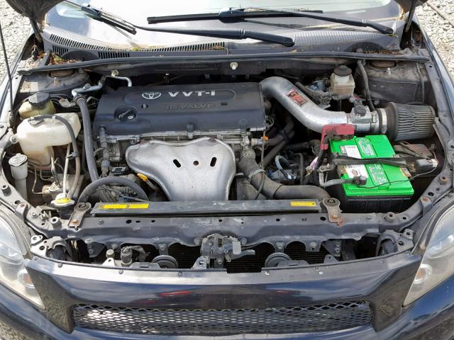 JTKDE167290281303 - 2009 TOYOTA SCION TC შავი ფოტო 7