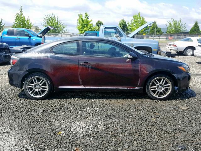 JTKDE167290281303 - 2009 TOYOTA SCION TC შავი ფოტო 9