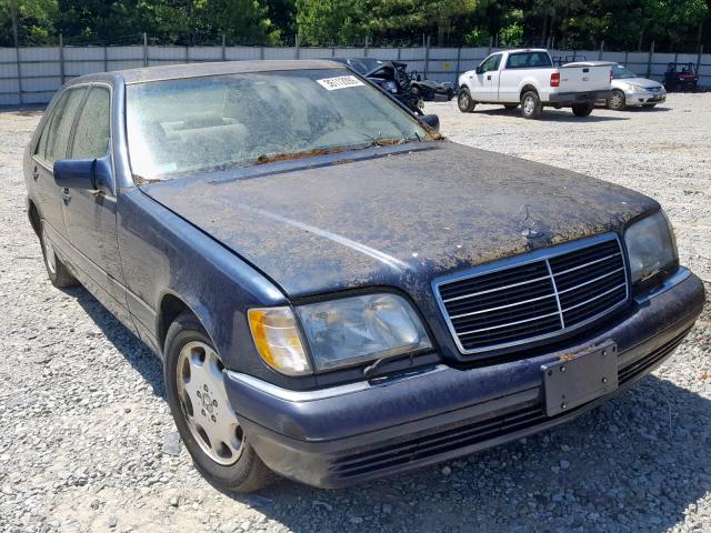 WDBGA51E4SA252445 - 1995 MERCEDES-BENZ S 500 BLUE photo 1