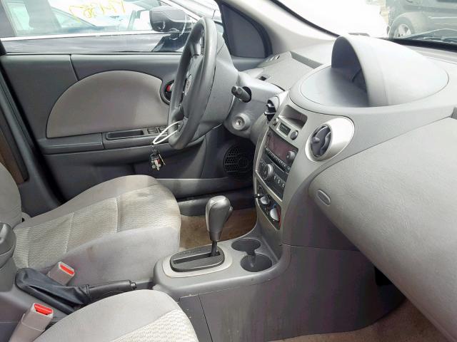 1G8AJ55F37Z132942 - 2007 SATURN ION LEVEL MAROON photo 5