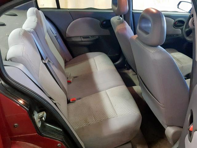 1G8AJ55F37Z132942 - 2007 SATURN ION LEVEL MAROON photo 6