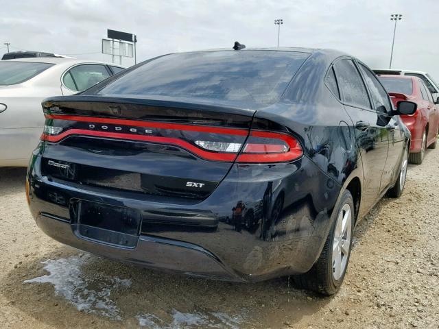 1C3CDFBB2GD701424 - 2016 DODGE DART SXT BLACK photo 4