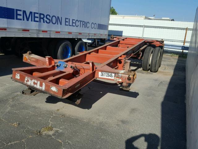 3H3C242S31T105698 - 2001 HYTR TRAILER RED photo 2