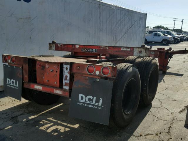 3H3C242S31T105698 - 2001 HYTR TRAILER RED photo 4