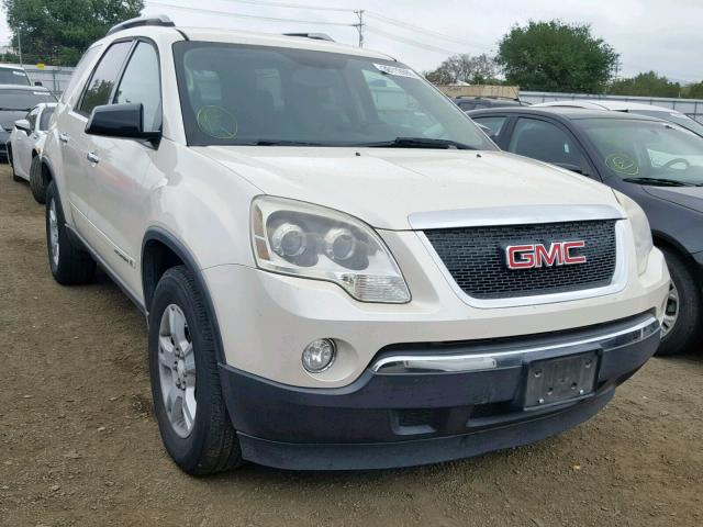 1GKER13747J170266 - 2007 GMC ACADIA SLE WHITE photo 1