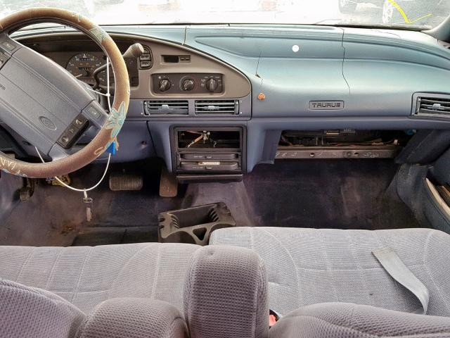 1FACP5243PA136414 - 1993 FORD TAURUS GL WHITE photo 9