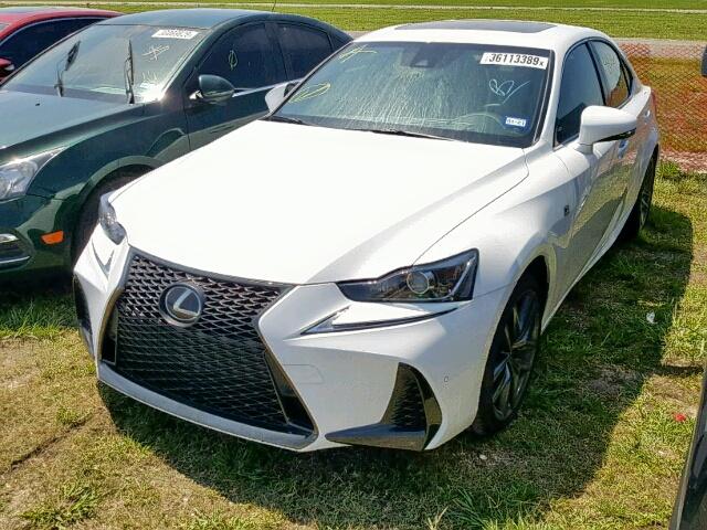 JTHBA1D27K5087276 - 2019 LEXUS IS 300 WHITE photo 2