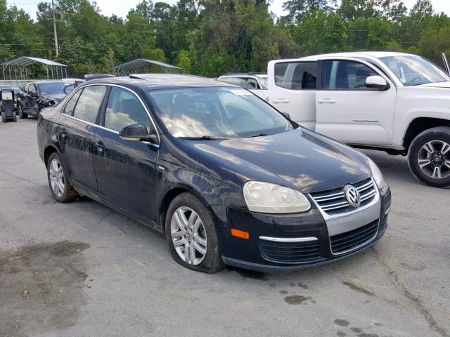 3VWEF71K67M158599 - 2007 VOLKSWAGEN JETTA WOLF BLACK photo 1