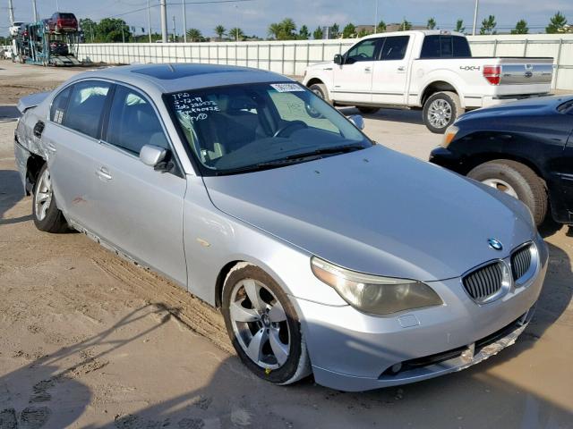 WBANA53575B858968 - 2005 BMW 525 I SILVER photo 1