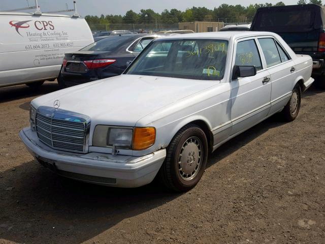 CA24E4KA478879 - 1989 MERCEDES-BENZ 350 WHITE photo 2