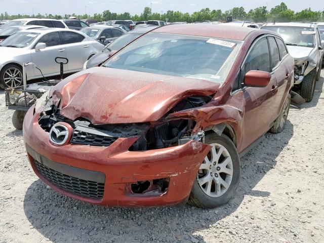 JM3ER293580183774 - 2008 MAZDA CX-7 RED photo 2