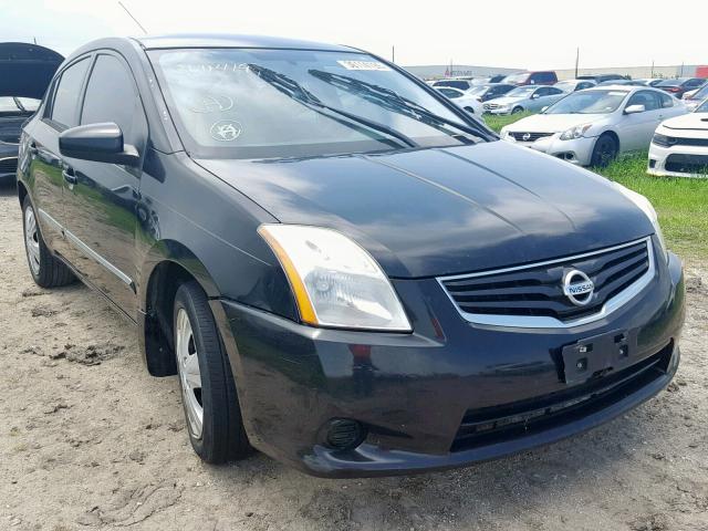 3N1AB6AP6CL725836 - 2012 NISSAN SENTRA 2.0 BLACK photo 1