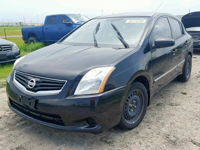 3N1AB6AP6CL725836 - 2012 NISSAN SENTRA 2.0 BLACK photo 2