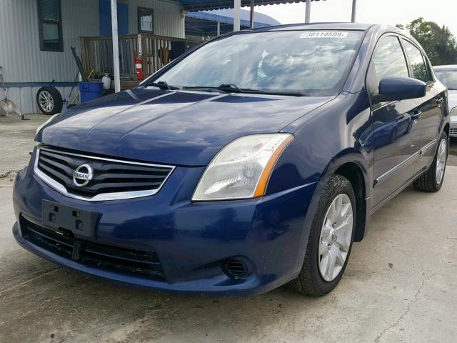 3N1AB6AP0CL652463 - 2012 NISSAN SENTRA 2.0 BLUE photo 2