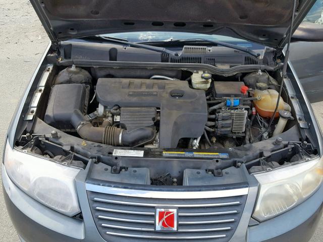 1G8AJ55F47Z115728 - 2007 SATURN ION LEVEL GRAY photo 7
