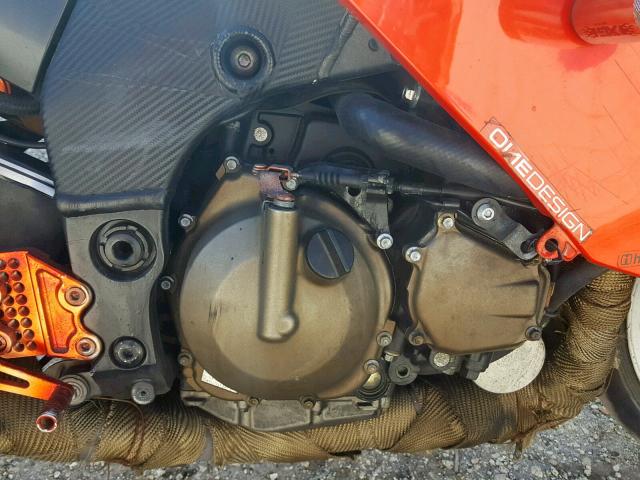 JKAZXCC165A026705 - 2005 KAWASAKI NINJA ZX 1 RED photo 7