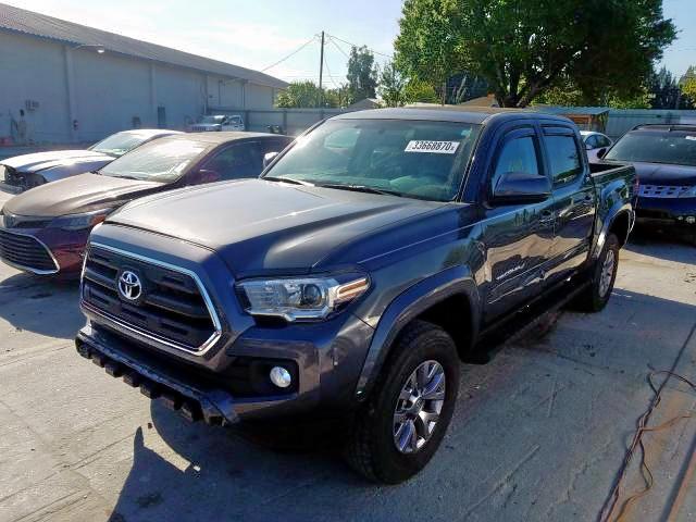 3TMAZ5CN6HM043684 - 2017 TOYOTA TACOMA DOUBLE CAB  photo 2