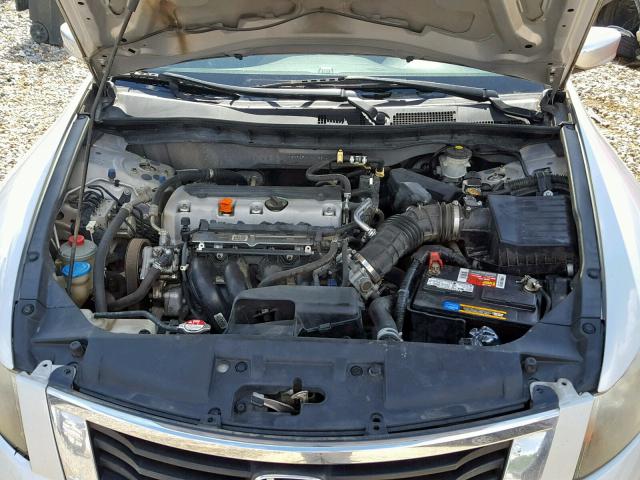 1HGCP2F41AA133149 - 2010 HONDA ACCORD LXP SILVER photo 7