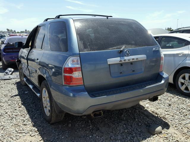 2HNYD18695H516795 - 2005 ACURA MDX TOURIN GREEN photo 3