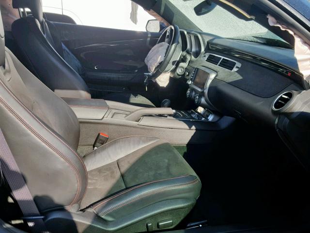 2G1FZ1EP8D9800755 - 2013 CHEVROLET CAMARO ZL1 黑色 照片 5