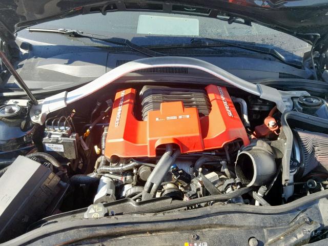 2G1FZ1EP8D9800755 - 2013 CHEVROLET CAMARO ZL1 黑色 照片 7