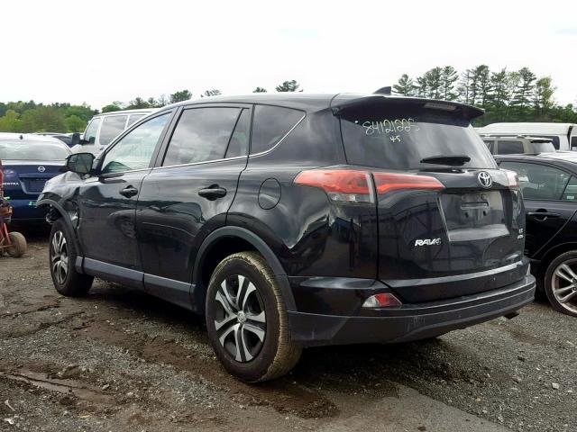 2T3BFREV8JW754616 - 2018 TOYOTA RAV4 LE BLACK photo 3