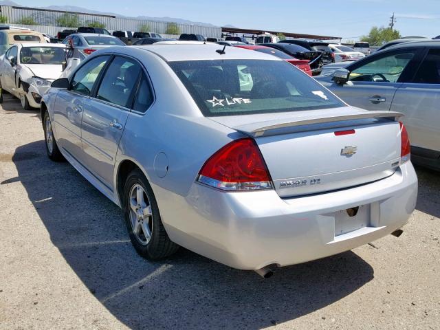 2G1WC5E3XE1137923 - 2014 CHEVROLET IMPALA LIM SILVER photo 3