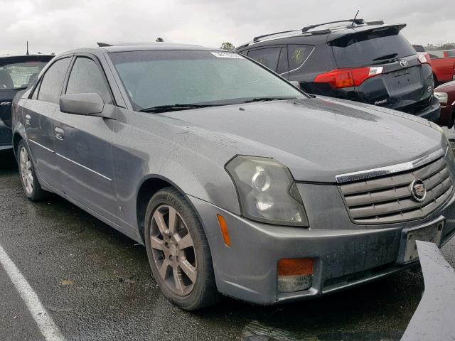 1G6DP577X60134264 - 2006 CADILLAC CTS HI FEA GRAY photo 1