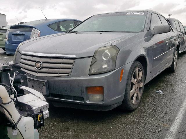 1G6DP577X60134264 - 2006 CADILLAC CTS HI FEA GRAY photo 2