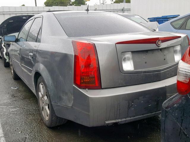 1G6DP577X60134264 - 2006 CADILLAC CTS HI FEA GRAY photo 3