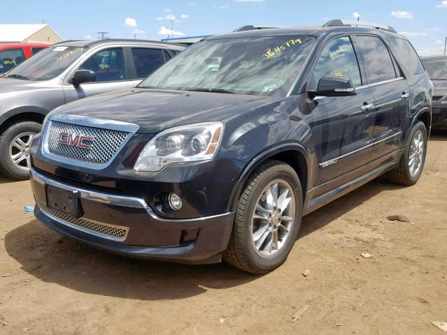 1GKKVTED0BJ359521 - 2011 GMC ACADIA DEN BLACK photo 2