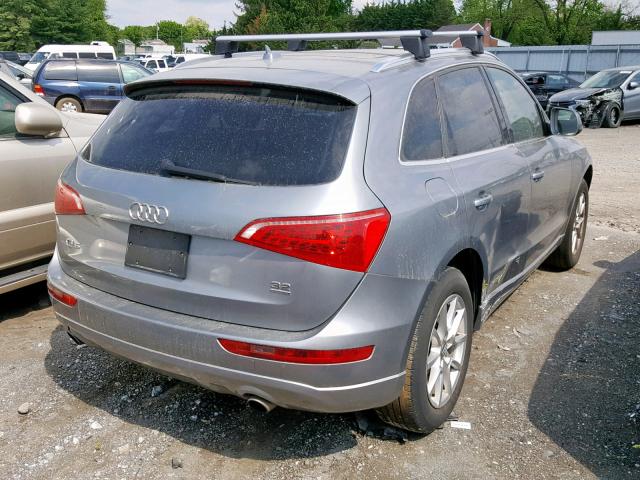 WA1KK78R19A056030 - 2009 AUDI Q5 3.2 GRAY photo 4