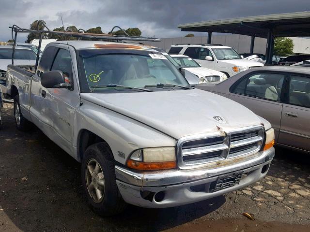 1B7GL23Y2VS226121 - 1997 DODGE DAKOTA SILVER photo 1