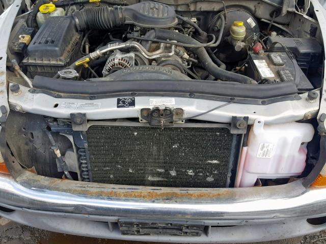 1B7GL23Y2VS226121 - 1997 DODGE DAKOTA SILVER photo 7