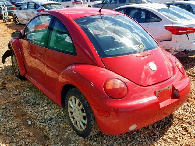 3VWCK31C94M418770 - 2004 VOLKSWAGEN NEW BEETLE Qırmızı foto 3