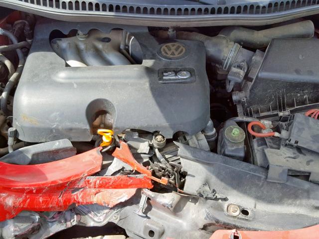 3VWCK31C94M418770 - 2004 VOLKSWAGEN NEW BEETLE Qırmızı foto 7
