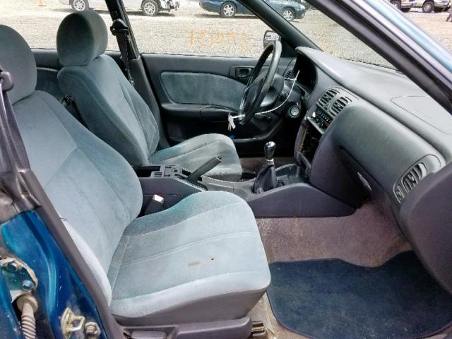 4S3BK425XT6310645 - 1996 SUBARU LEGACY BRI TURQUOISE photo 5