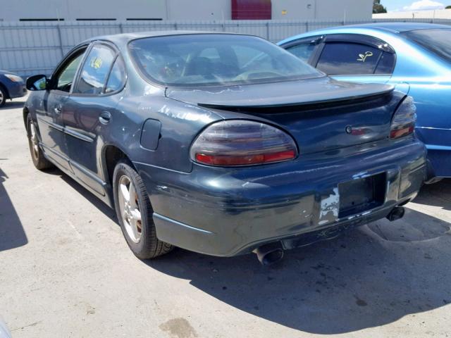 1G2WP52K8XF225439 - 1999 PONTIAC GRAND PRIX 绿色 照片 3