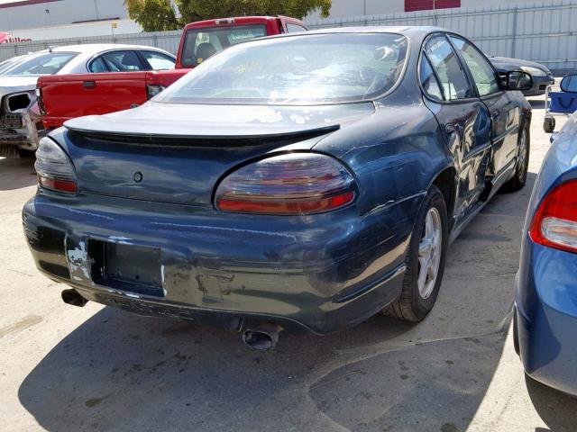 1G2WP52K8XF225439 - 1999 PONTIAC GRAND PRIX 绿色 照片 4