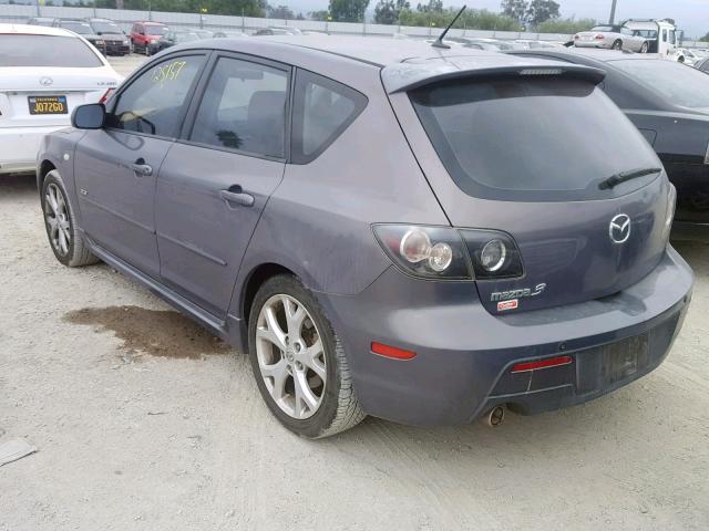 JM1BK343981173613 - 2008 MAZDA 3 HATCHBAC BLUE photo 3