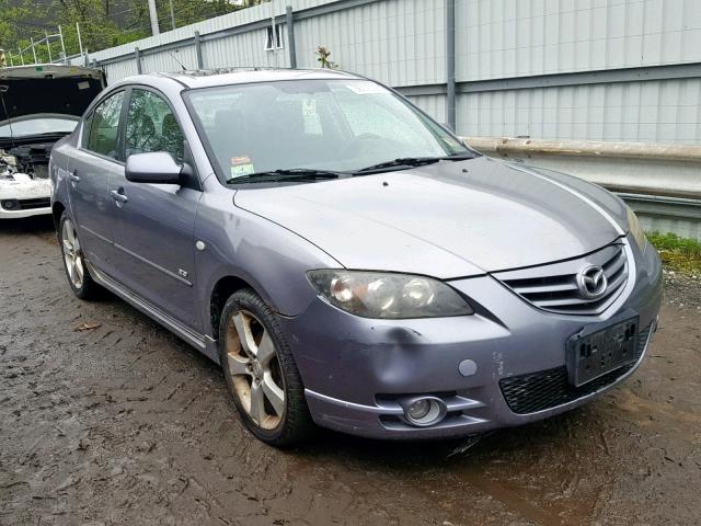 JM1BK123851234100 - 2005 MAZDA 3 S GRAY photo 1