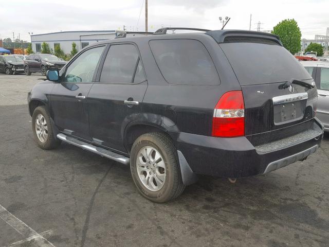 2HNYD18663H514953 - 2003 ACURA MDX TOURIN BLACK photo 3